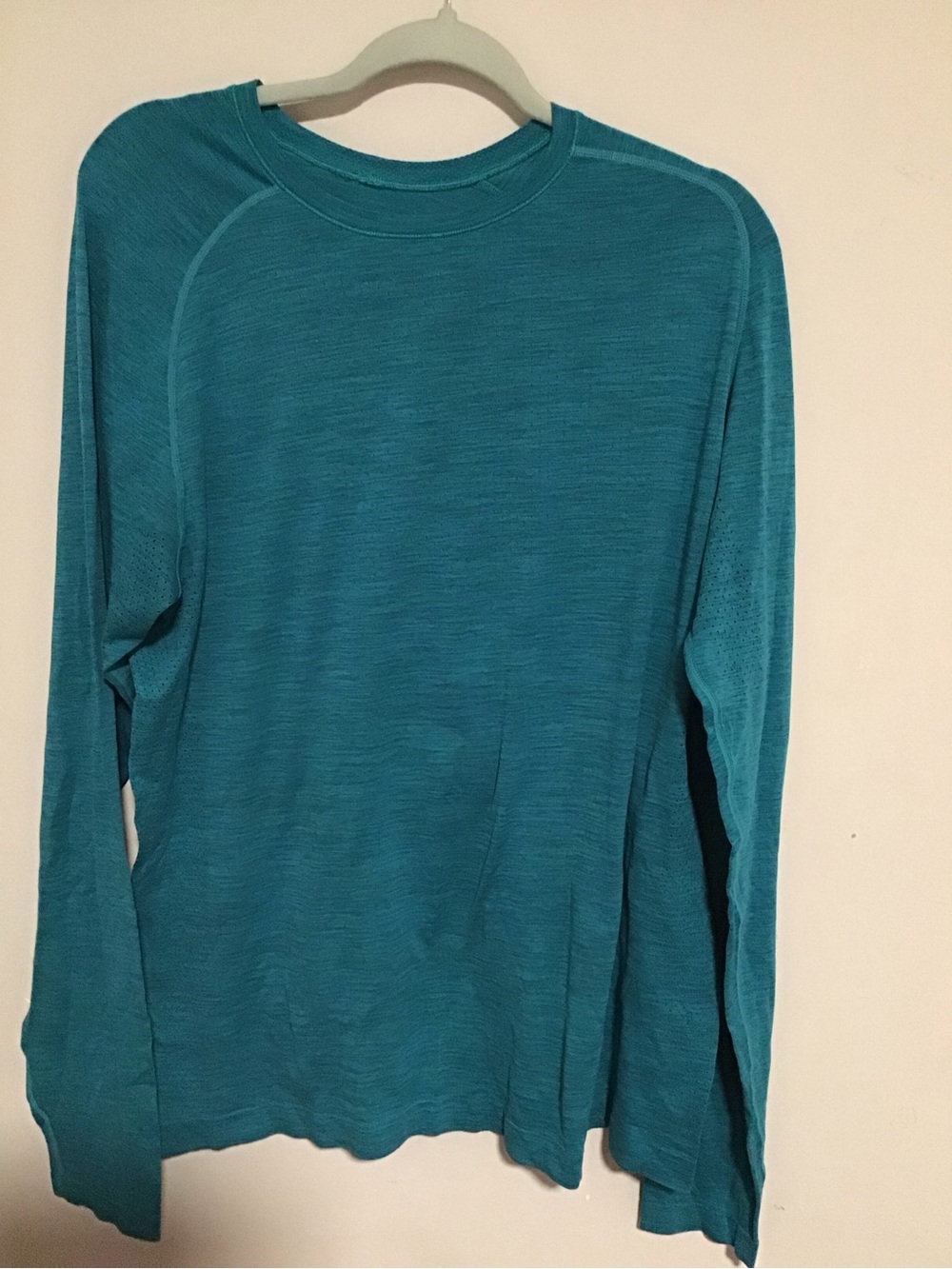 lululemon athletica Teal Long Sleeve Crew